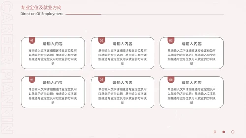 手绘卡通大学生职业生涯规划ppt