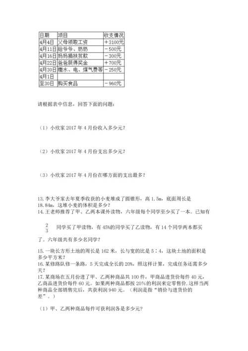 六年级小升初数学应用题50道附完整答案【夺冠系列】.docx