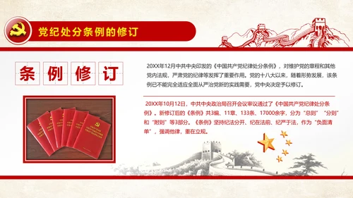 党纪处分条例廉洁自律准则学习解读PPT