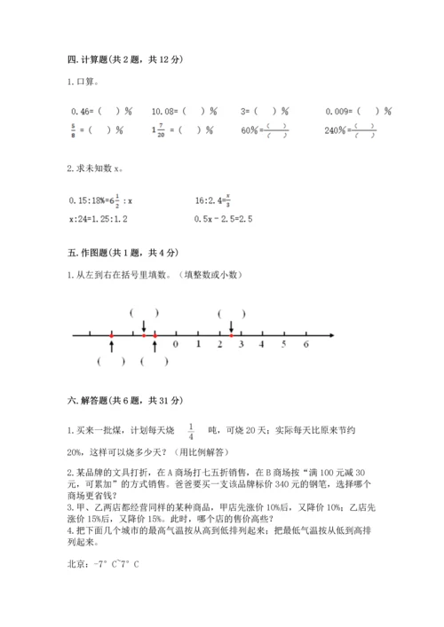 小升初数学期末测试卷必考题.docx