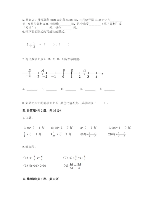 北师大版六年级下册数学 期末检测卷精品【必刷】.docx