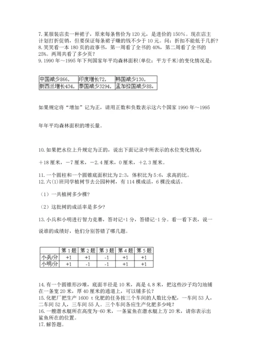 小升初数学应用题50道（能力提升）.docx