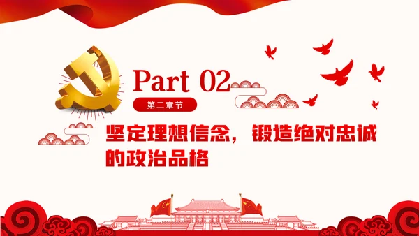 廉政党课做忠诚干净担当的合格党员PPT