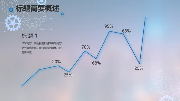 蓝色大气项目工作情况汇报计划PPT