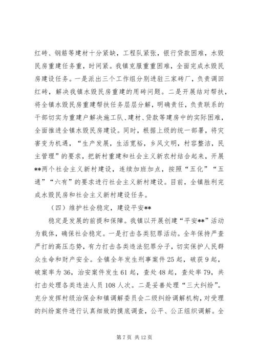 乡镇政府年度工作总结.docx