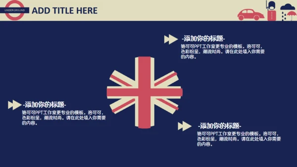 英伦风格通用PPT模板