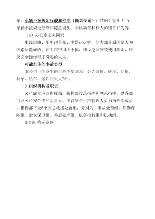 城市公交应急预案
