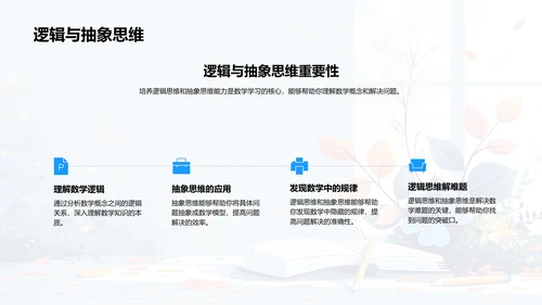 高中数学学习策略PPT模板