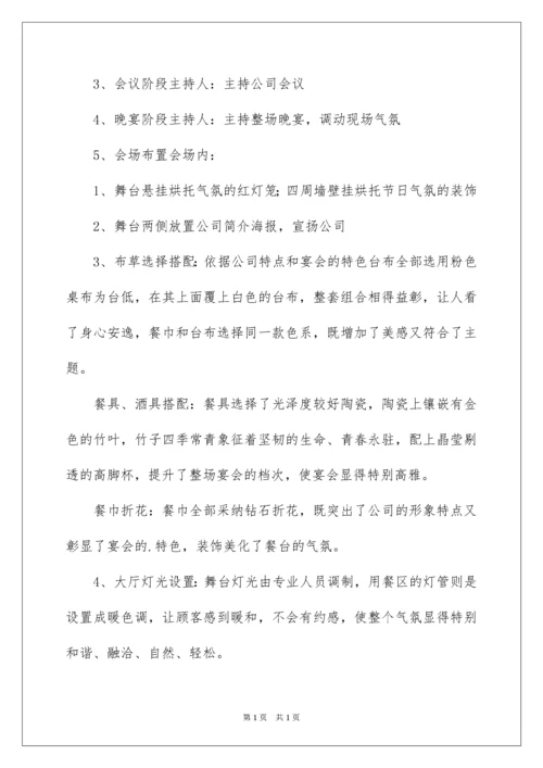 2022公司年会活动方案.docx