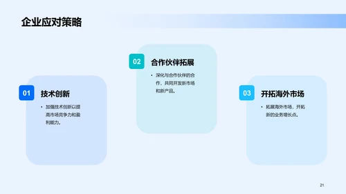 蓝色商务财务金融行业发布会PPT模板