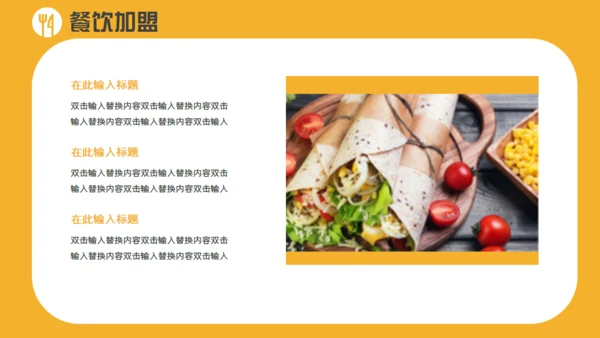 餐饮招商简介通用PPT模板