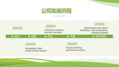 绿色环保教育工作总结动态PPT
