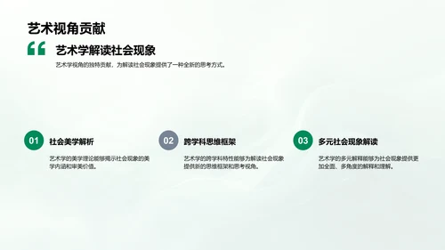 艺术学解读社会现象