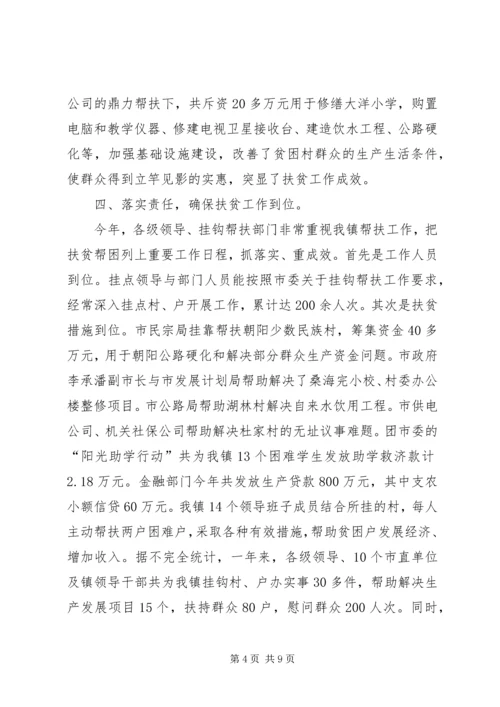 扶贫工作总结及来年工作计划.docx