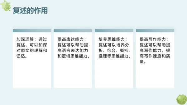 第五单元 口语交际 复述与转述 课件
