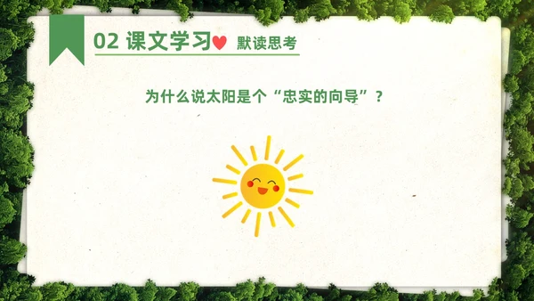 绿色简约实拍要是你在野外迷了路二年级语文下册说课PPT课件小学语文二年级下册课件