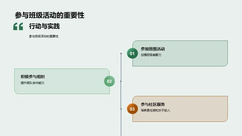 班级凝聚力的提升