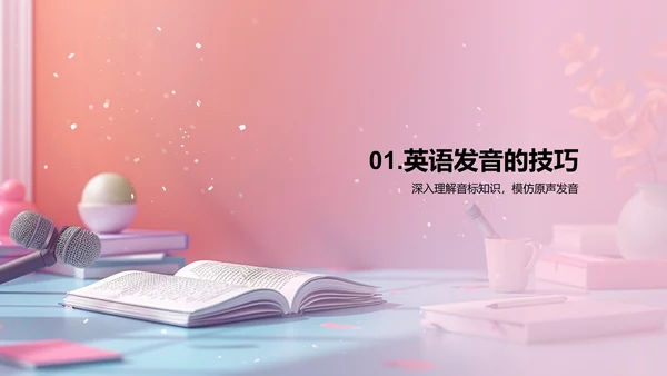 英语口语实战报告PPT模板