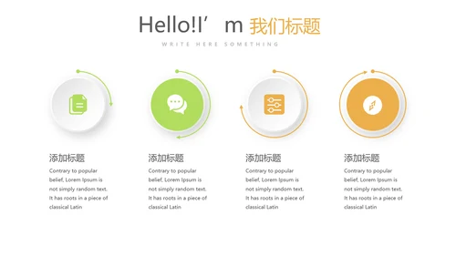 绿色简约口腔健康护理动态PPT