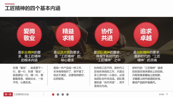 弘扬新时代工匠文化精神PPT模板
