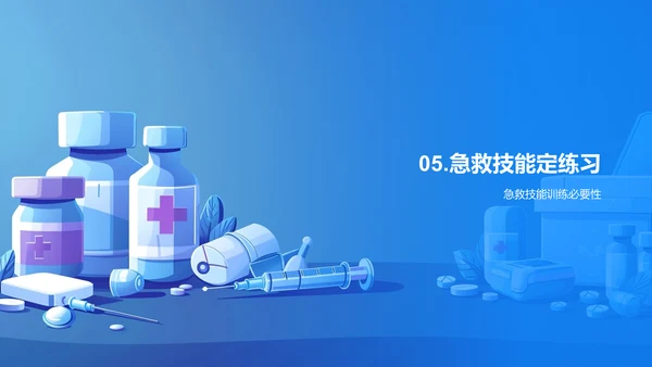 急救知识讲座PPT模板