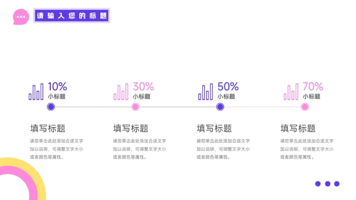 粉紫潮流医生工作报告PPT模板