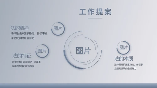 蓝色大气法律法学讲座动态PPT模板