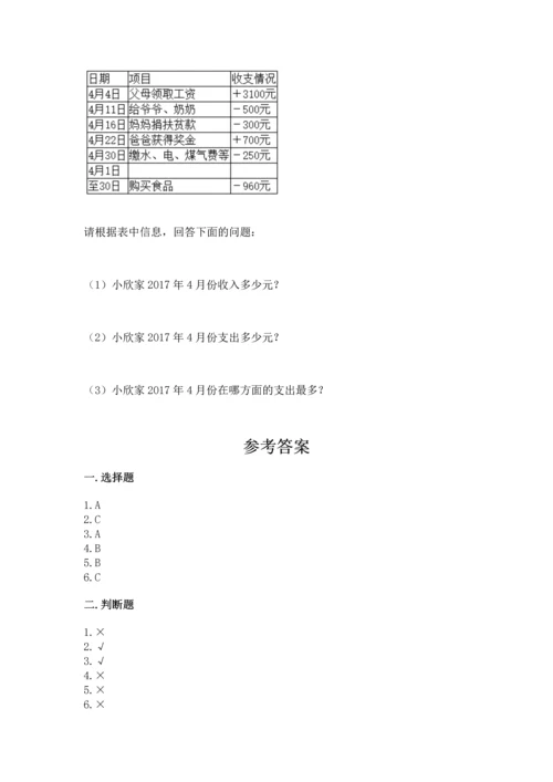 小学数学六年级下册期末测试卷附答案（综合卷）.docx