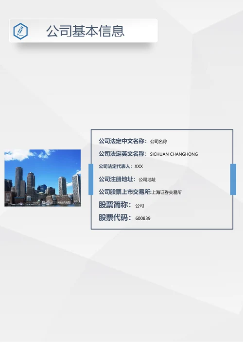 企业财务报表分析报告