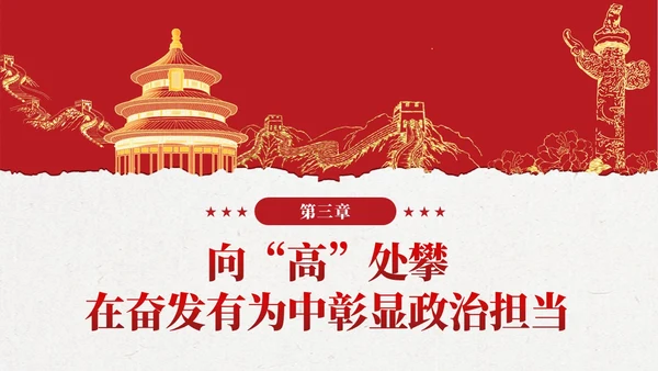 红色党建第二批主题教育专题党课课件ppt