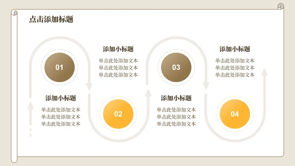 黄色中国风氓教学课件PPT模板