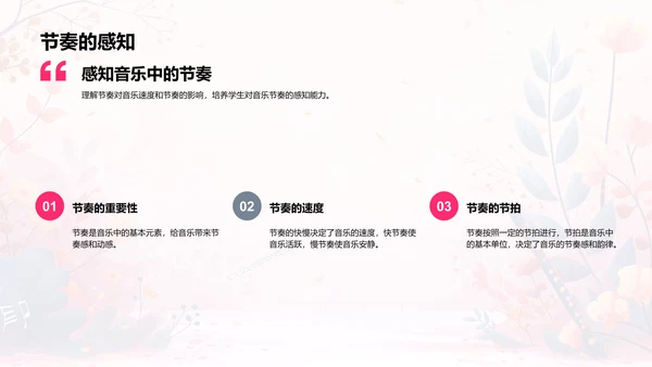音乐科学教学PPT模板