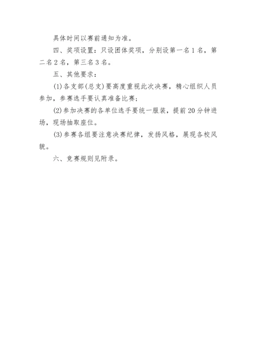 党员知识竞赛活动方案.docx