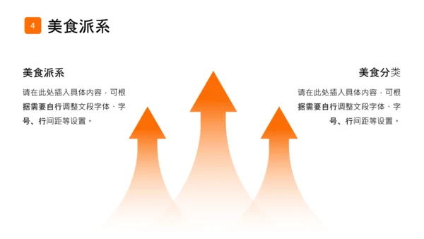 橙色实景简约风美食介绍PPT