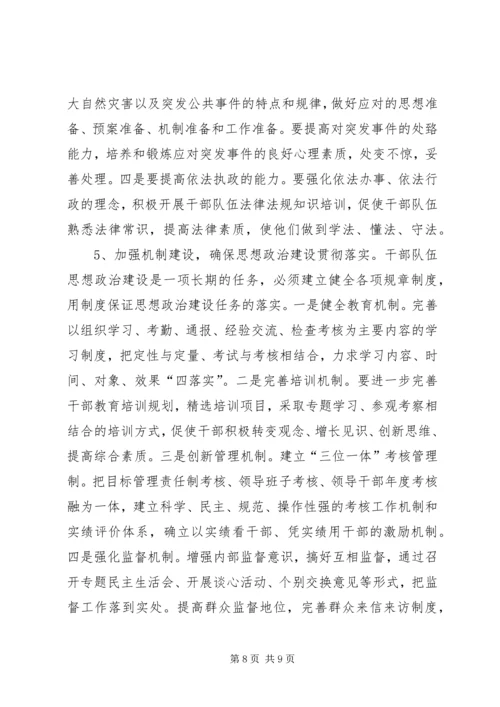 关于推进企业领导干部思想政治建设的调研思考 (4).docx