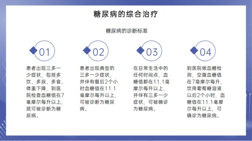 糖尿病健康讲座，女医师通用PPT模板