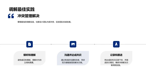 会计沟通效率提升PPT模板