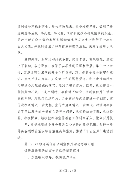 乡镇宣传月活动总结.docx