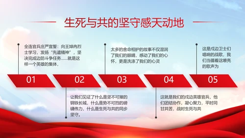 红色大气党建党支部年终述职报告PPT