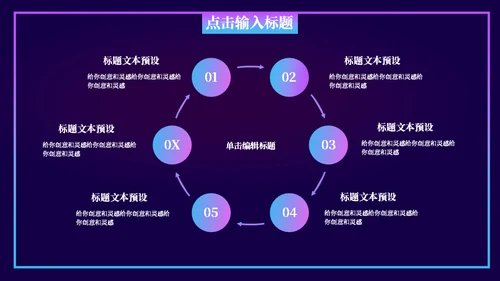 创新科技大数据城市通用PPT模板