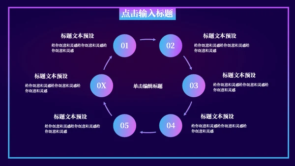 创新科技大数据城市通用PPT模板