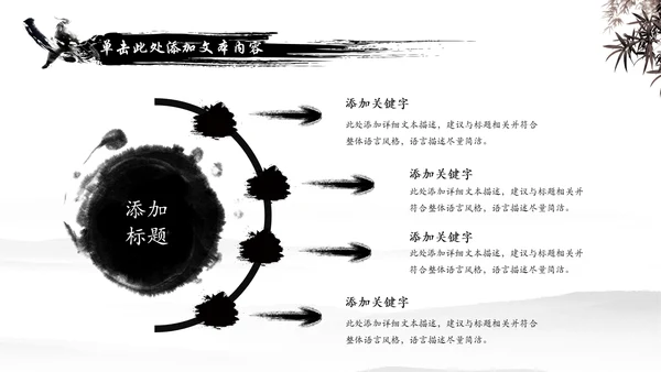 中国风武侠笑傲江湖古代战争亮剑水墨培训宣讲PPT