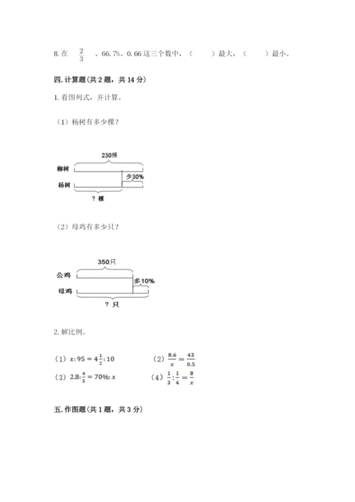 北京版六年级下册数学期末测试卷（培优a卷）.docx