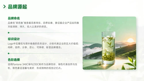 绿色企业介绍PPT模板