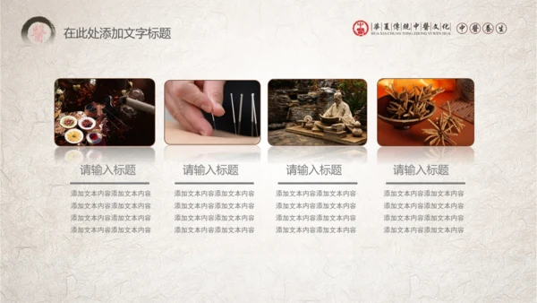 传统中医学中医院中医文化中草药PPT模板