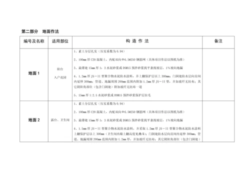 经典建筑综合重点工程核心技术标准措施表.docx