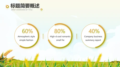 乡村振兴农业振兴农业种植动态PPT