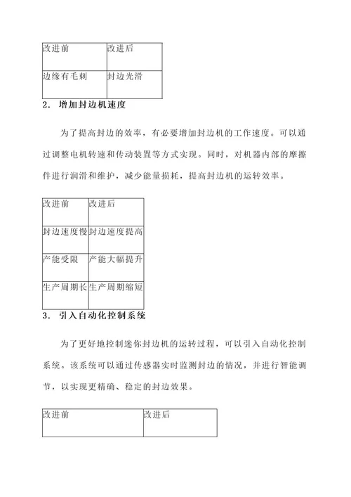 迷你封边机改装方案