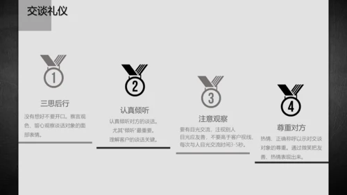 商务礼仪职业形象通用PPT‘模版
