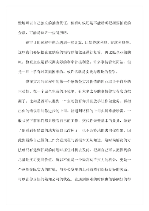 2022会计类实习报告198